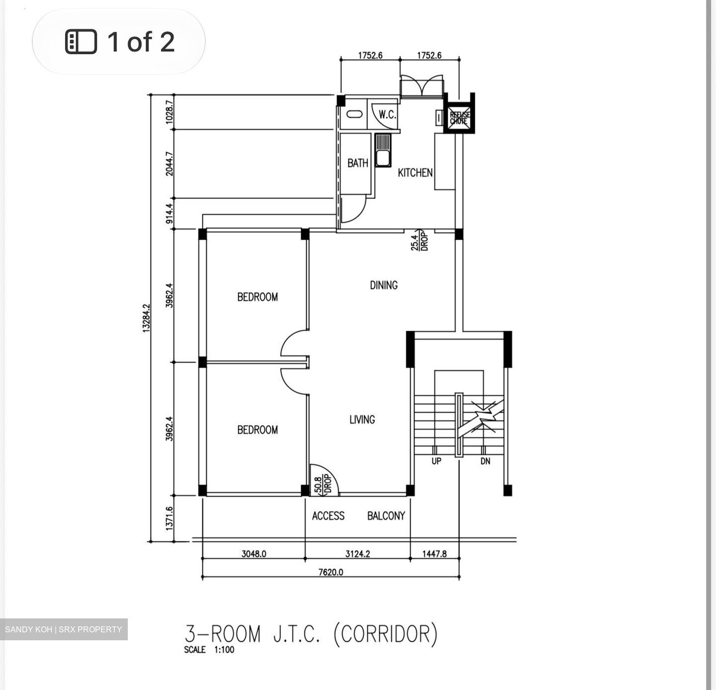 Blk 37 Teban Gardens Road (Jurong East), HDB 3 Rooms #632704751